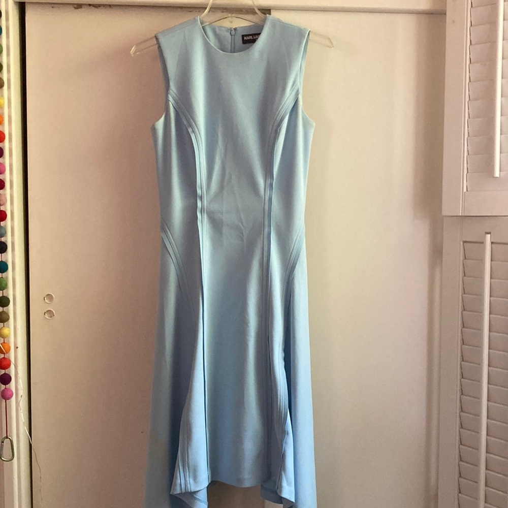KARL LAGERFELD PARIS Pale Blue Dress